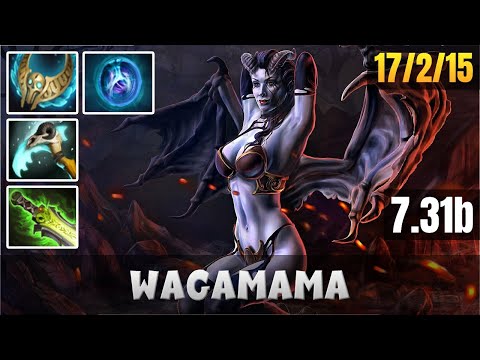 Wagamama play Queen of Pain DOTA 2 Gameplay | 7.31b | Dota 2 Pro Gameplay