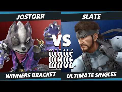 Weekly Wave 28 - JoStorr (Wolf) Vs. Slate (Snake) SSBU Ultimate Tournament