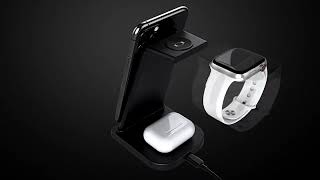 Qi 15W 3 in 1 Wireless Charger
