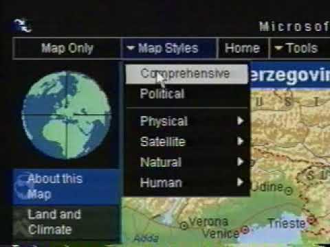 Microsoft Encarta 97 World Atlas