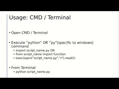 Run Python Scripts From Terminal Cmd 3