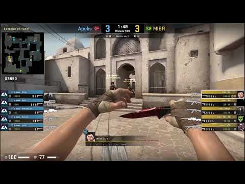 Pov trk (24/9) CS GO DEMO - DUST2 - 16 MIBR VS 8 APEKS (LOOT.BET S7 08/09/2020)