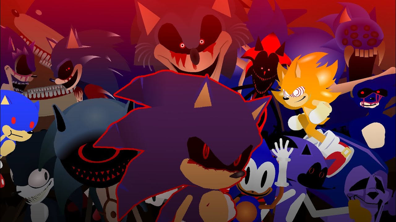 SONIC EXE BATTLE ROYALE : STICK NODES ANIMATION 