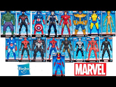 2019-2022 MARVEL HASBRO OLYMPUS FIGURAS DE ACCIÓN, ¡COLECCIÓN TOTAL! UNBOXING & REVIEW
