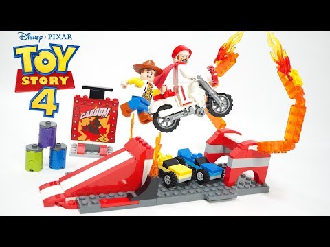 Lego Toy Story 4 Duke Caboom's Stunt Show Stop Motion Build review 2019 set 10767