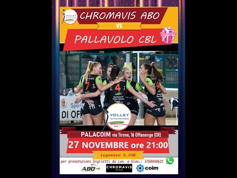 Chromavis Abo vs Pallavolo CBL - 7° giornata