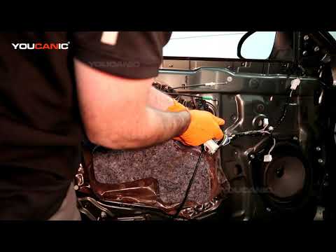 2012-2017 Toyota Camry XV50 Window Regulator Removal