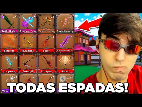 COMO EU CONSEGUI TODAS ESPADAS DO KING LEGACY! (O FILME)