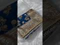 Elegant Katan Silk Banarasi Saree In Royal Blue Stone Embellished Beauty ️ Saree Bridalsaree