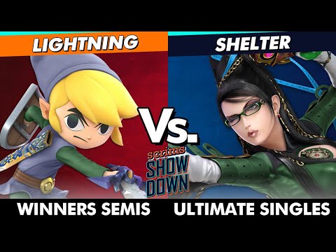 Scrims Showdown 61 Winners Semis - Lightning (Toon Link) Vs. Shelter (Bayonetta) SSBU Ultimate