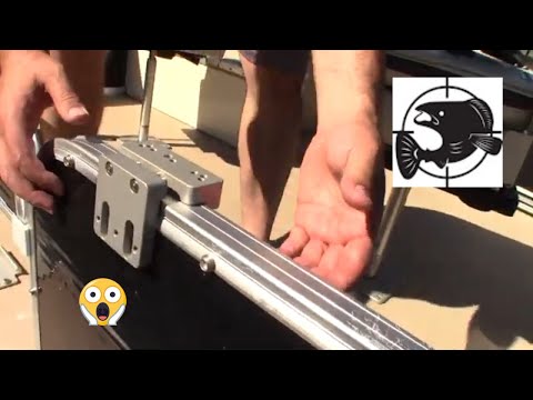 Universal Pontoon Rail Clamp for Pontoon Boat Mounting