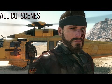 All Cut scenes With Custom Character Metal Gear Solid V The Phantom Pain