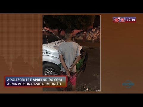 ROTA DO DIA (28.10) Adolescente eÌ apreendido com arma personalizada em UniaÌƒo, PI