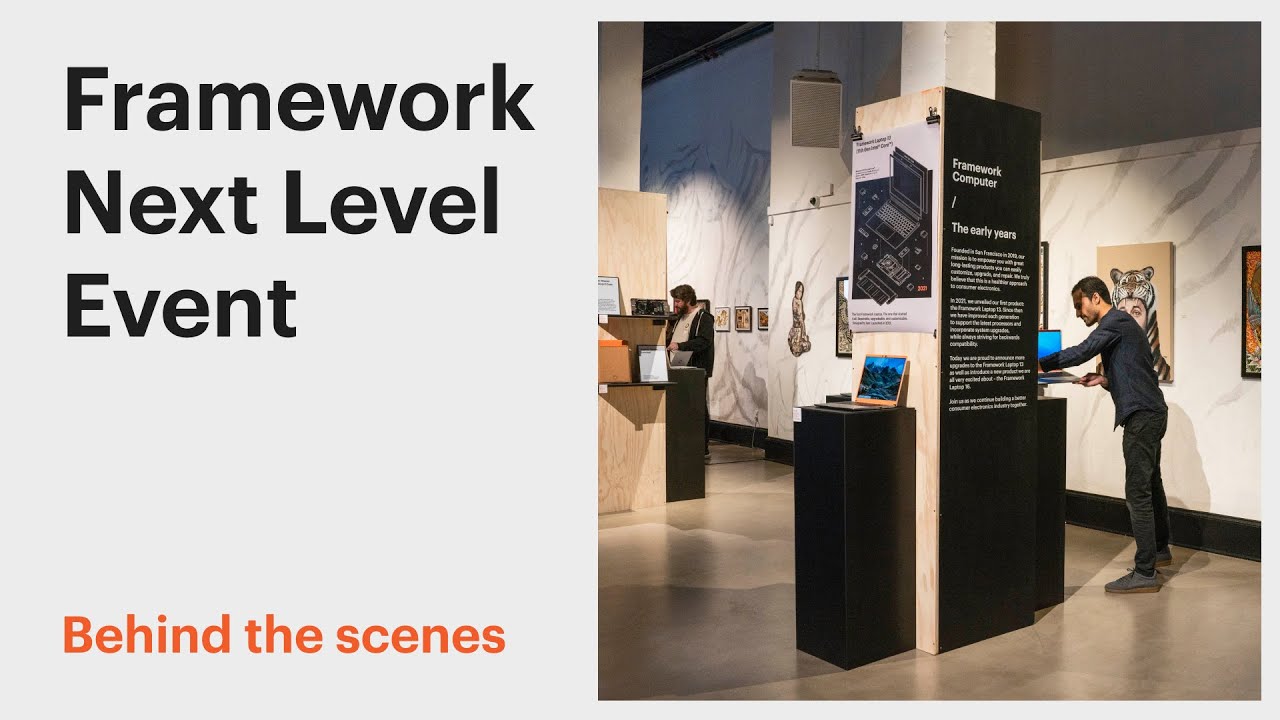 Framework Next Level Event - Behind the Scenes Demo