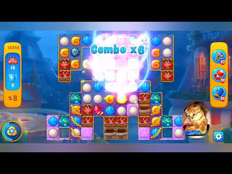 Fishdom 2022, no Boosters,  10246  level  -  прохождение без бустеров,  10246  уровень.