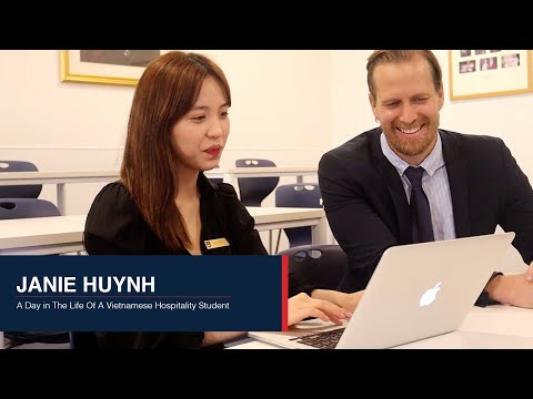 Um dia na vida de uma estudante vietnamita de hospitalidade - Janie Huynh