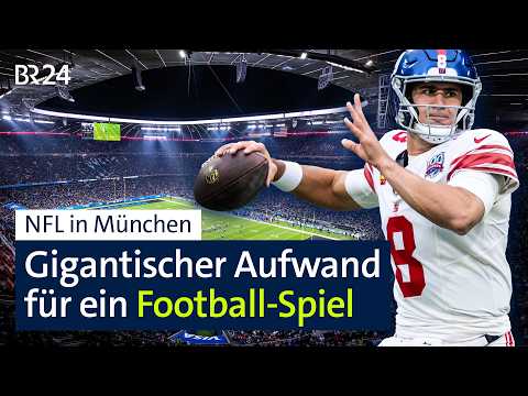 NFL in Munich: How the FC Bayern Arena is becoming a football stadium | Evening News Report | BR24