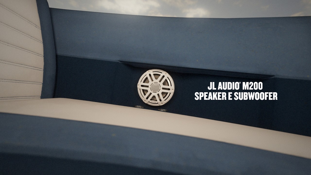 Raise the bar with JL Audio M200 speakers and subwoofer | Garmin