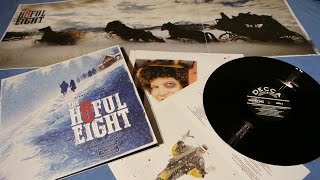 THE HATEFUL EIGHT Vinyl Soundtrack 2LP Gatefold Decca Records + Poster Ennio Morricone Unboxing