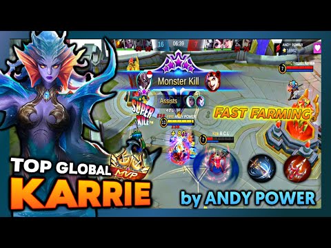 Build Karrie Tersakit 2020, Build Karrie Tersakit Top Global 1 2020 by Andy Power | Mobile Legends
