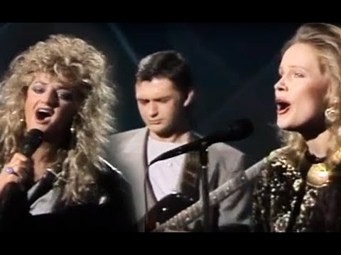 Mike Oldfield & Anita Hegerland & Bonnie Tyler (1987, Live, Spain TV)