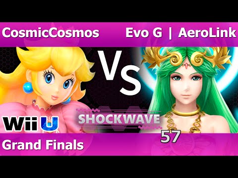 SW 57 Smash 4 - CosmicCosmos (Peach, et al.) vs Evo G | AeroLink (Palutena) - Grand Finals