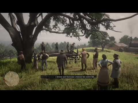 The Hanging of Mark Johnson by sheriff Thomas of Rhodes