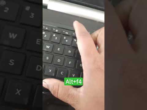 🖱️⌨️Alt + F4 - shortcut to close the current active window | Poornima Mohan #keyboard #shortcuts