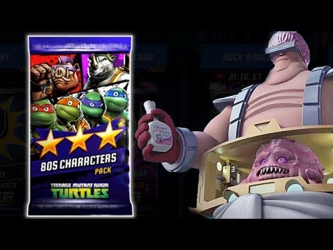 Teenage Mutant Ninja Turtles Legends - THREE HEROES VS TECHNODROME BOSS. [TMNT LEGENDS UPDATE X]
