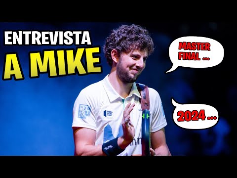 ENTREVISTA a MIKE YANGUAS: Su PRIMER MASTER FINAL, OBJETIVOS 2024, etc.