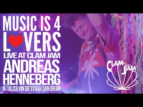 Andreas Henneberg Live at Clam Jam (Music is 4 Lovers) [2023-08-10 @ Vin De Syrah San Diego MI4L.com