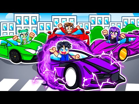 TELEPORTATION SPEEDRUNNER vs HUNTERS In DRIVING EMPIRE! (Roblox)