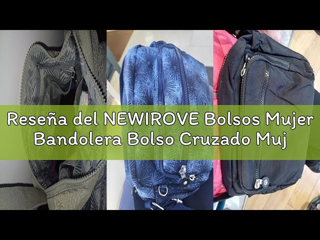 Vídeo relacionado con NEWIROVE Bolso Mujer Bandolera Mediano Bolso Bandolera Mujer Piel PU Bolso Cruzado De Mujer Con Correa Ancha Ajustable Bolsos Bandolera Para Mujer Damas Compras, Viaje y Trabajo. Beige