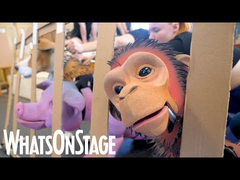 Doctor Dolittle Musical Rehearsals with Mark Williams and Vicky Entwistle
