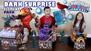 DARK ELEMENT Pack Surprise! Midnight Museum w/ Knightmare (Skylanders Trap Team Fun!)
