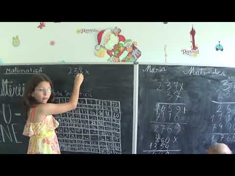 2/3 1824 Clasele 4 si 3 Anna si Maria Inmultirea a doi termeni si verificarea prin comutativitate