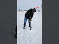 Video Thumbnail for Ryobi +1 HP and Mora Hand Auger combo #Shorts #subscribe #icefishing #short