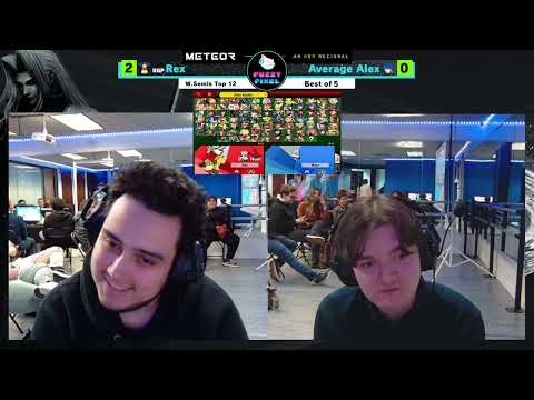Rex (Duck Hunt) vs Average Alex (Cloud, Ike) -  Winners Semi-Final  - METEOR: An HDR Regional