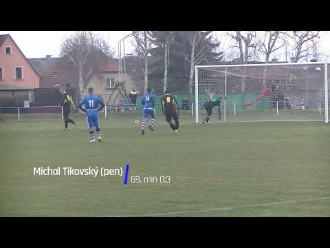 FK Slovan Chabařovice - FK Chuderov 1:3 (0:1) - Sestřih branek