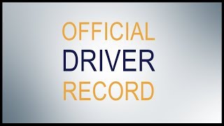 View a Driver Record on the Kiosk