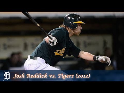 Oakland A's Hitting Clinics Episode 15 - Josh Reddick vs. Tigers (2012)