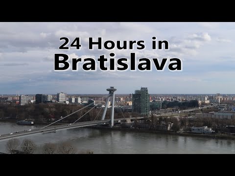 24 hours sightseeing Bratislava, Slovakia.
