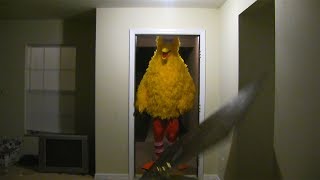 Big Bird Kicks Down Door (Original)