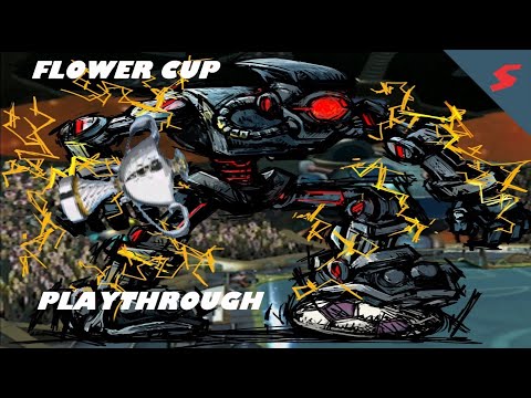 "Flower Cup Super Team" Super Mario Strikers | Mario Smash Football Playthrough (Superstar)
