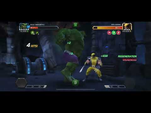 Immortal Hulk Downs ROL Wolverine In under 45 seconds!