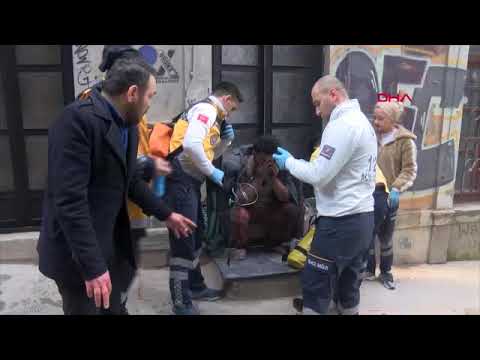 Beyoğlu'nda yangın paniği