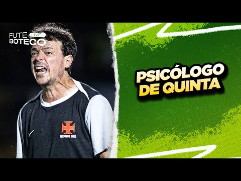 DINIZ HUMILHA JOGADOR DO VASCO AO VIVO E CLIMA AZEDA NO VESTIÁRIO