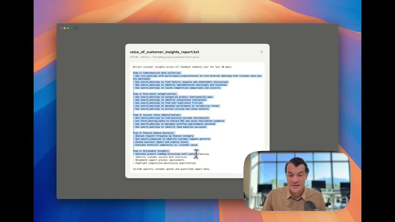 Announcing the official Grain MCP (demoing set-up in Claude) video thumbnail