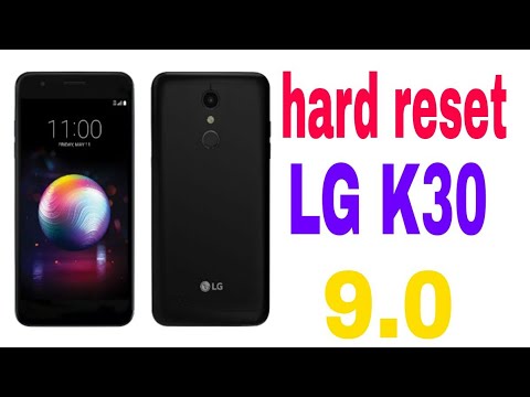 how to hard reset LG k30/comment réinitialiser le lg k30
