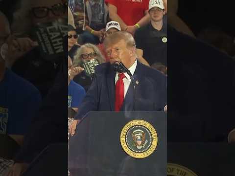 TRUMP critica a una REPORTERA de ABC NEWS #shorts